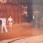 Angel Bojilov Sr and Liliana at their curtain call at the International Circus Festival of Monte Carlo