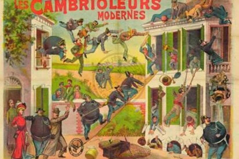 Cambrioleurs Modernes (Modern Burglars): Acrobatic and Slapstick Comedy films 1902 and 1907