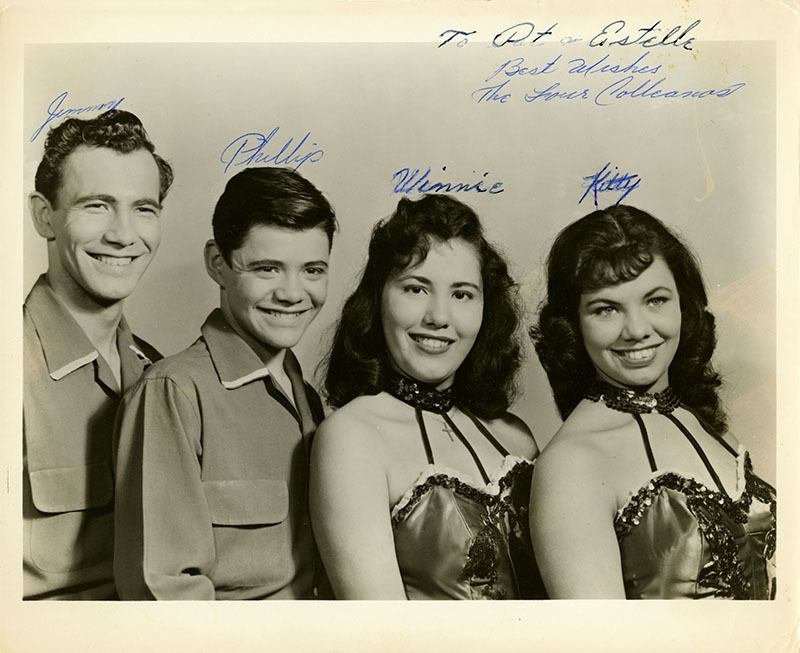 The Four Colleanos: Acrobatic Troupe early 1950s